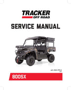 Tracker Offroad 800 SX UTV Service Manual service manual preview page 2