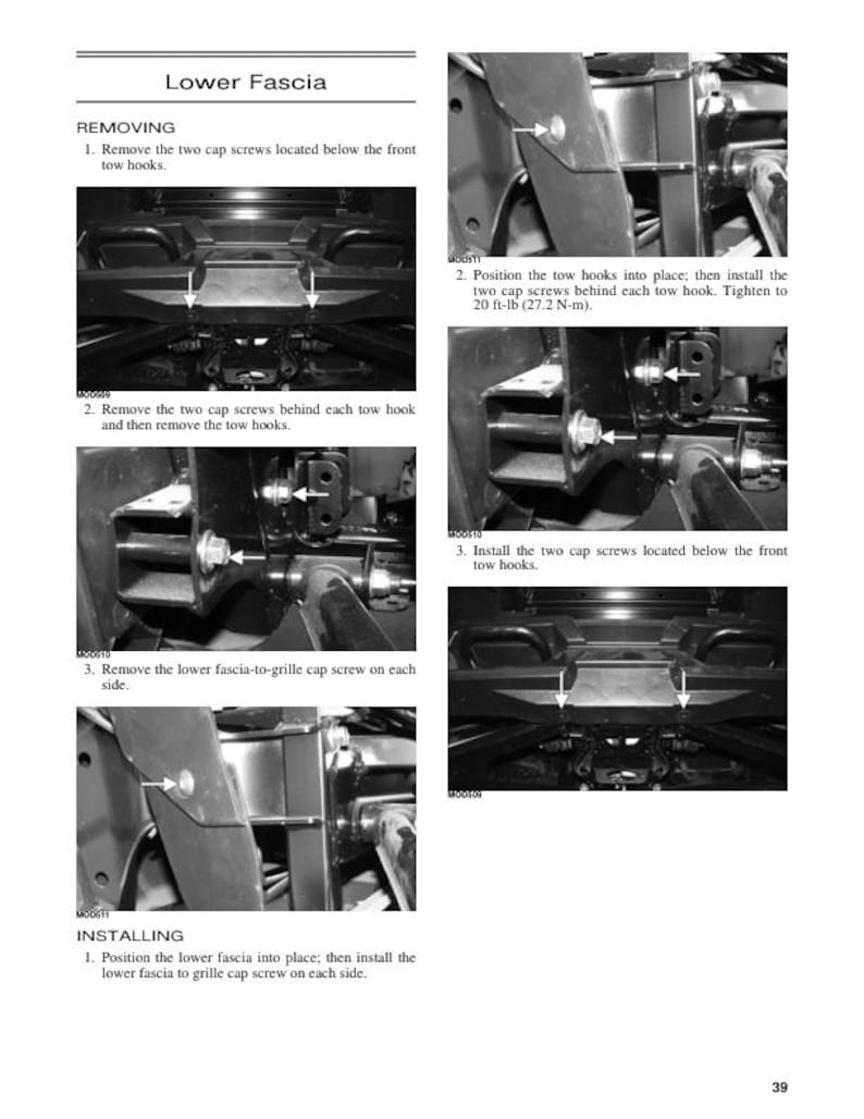 Tracker Offroad 800 SX UTV Service Manual service manual preview page 8