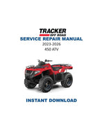 Tracker Offroad 450 ATV Service Manual PDF service repair manual cover