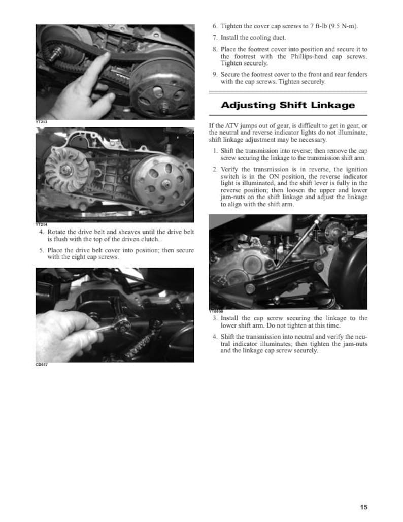 Tracker Offroad 90 ATV Service Manual service manual preview page 6