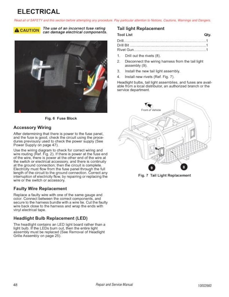 Tracker Offroad EViS Service Manual service manual preview page 5