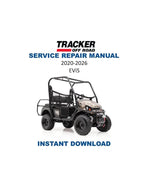 Tracker Offroad EViS Service Manual PDF service repair manual cover