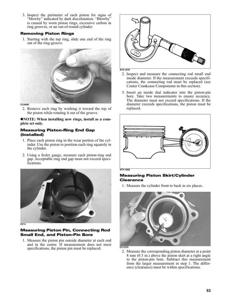 Tracker Offroad 500 S UTV Service Manual service manual preview page 6
