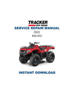 Tracker Offroad 450 ATV Service Manual PDF service repair manual cover