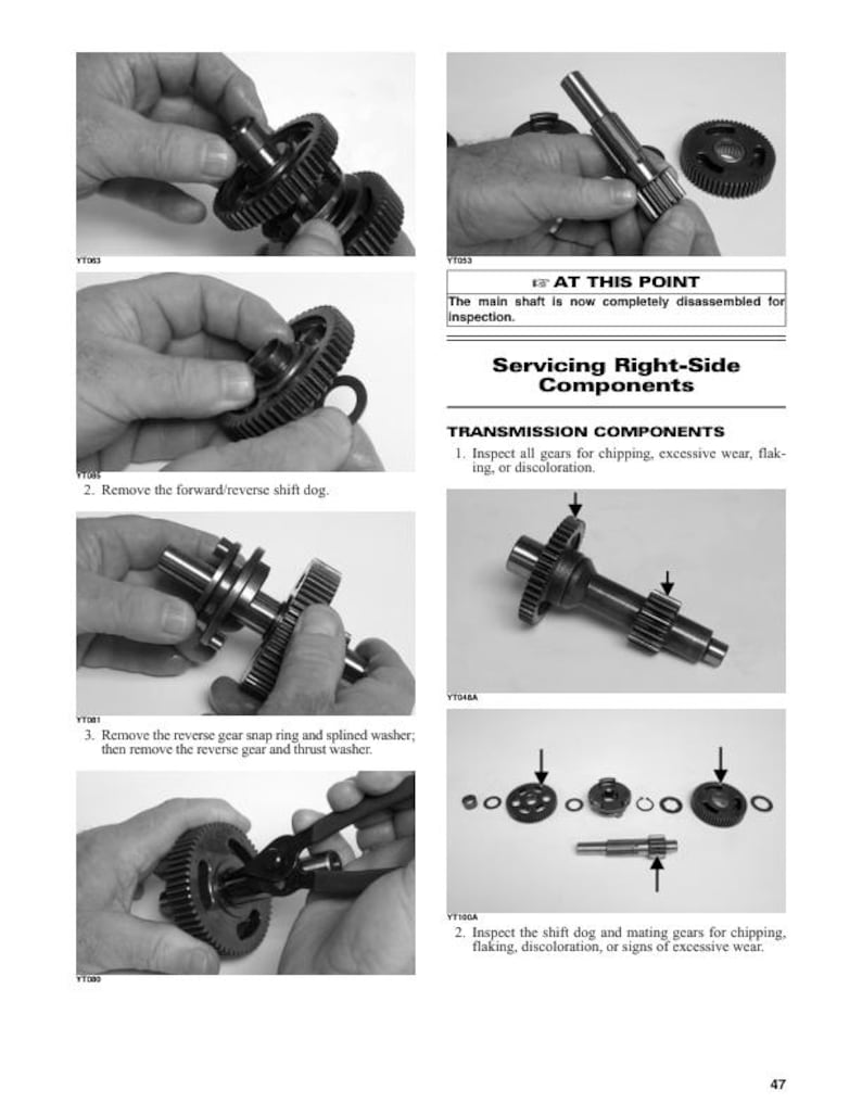 Tracker Offroad 90 ATV Service Manual service manual preview page 7