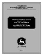 John Deere X700 X720 X724 X728 Tractor Service Manual service manual preview page 2