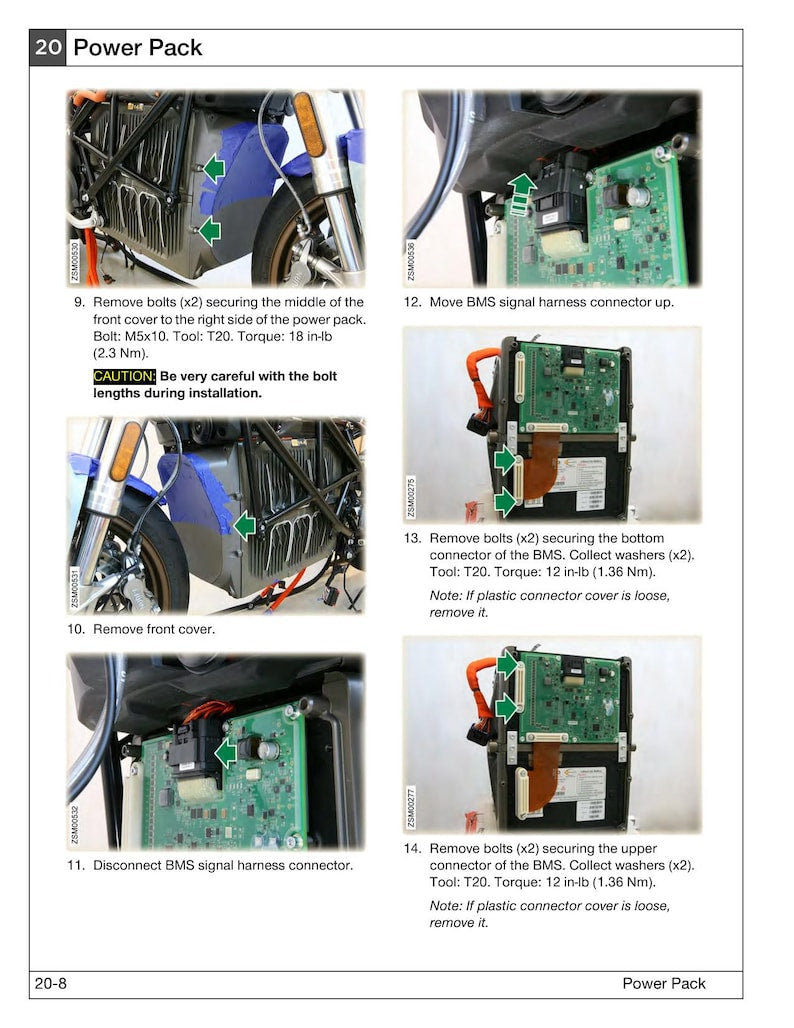 Zero Motorcycles SR F Service Manual service manual preview page 3