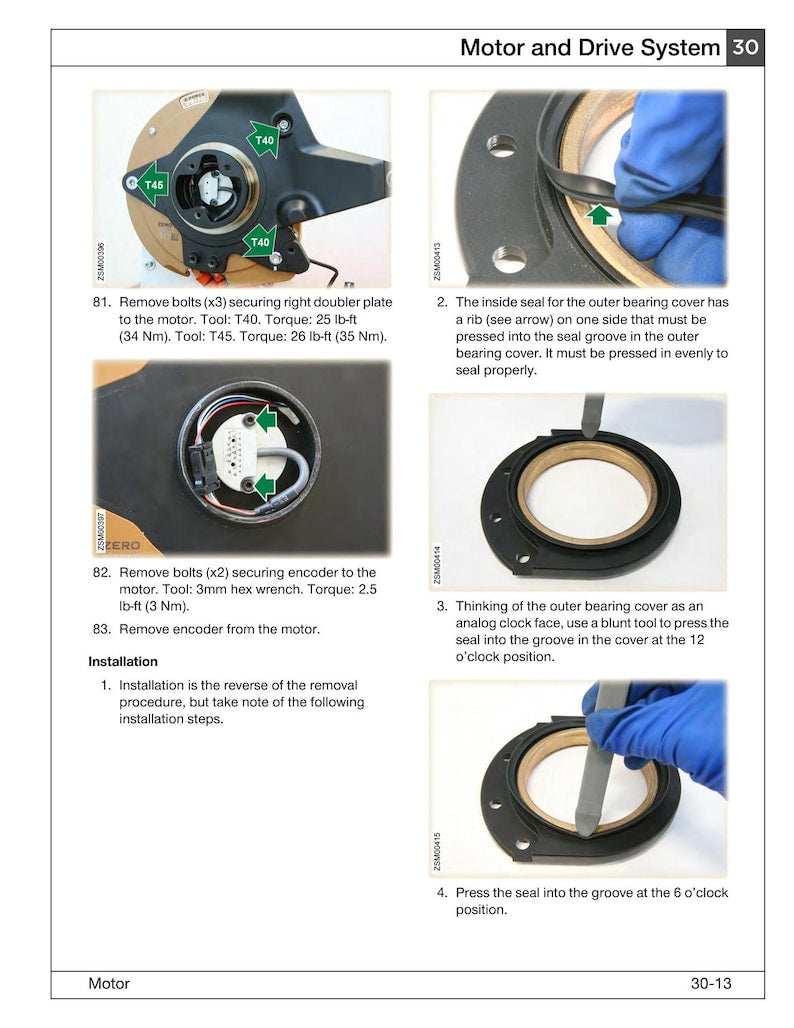 Zero Motorcycles SR F Service Manual service manual preview page 5