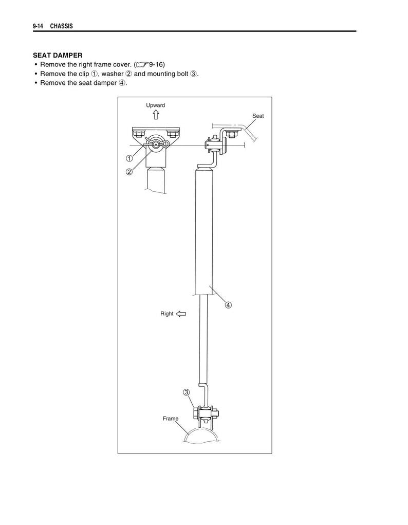 Suzuki AN650 Burgman 650 Service Manual service manual preview page 8
