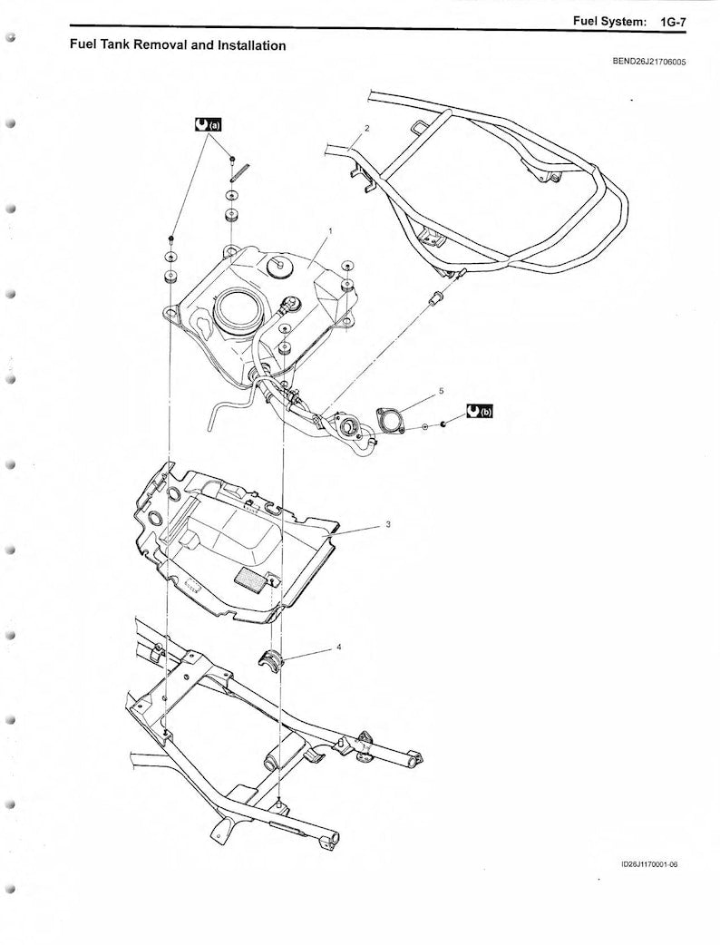 Suzuki Burgman 650 AN650 Service Manual service manual preview page 7