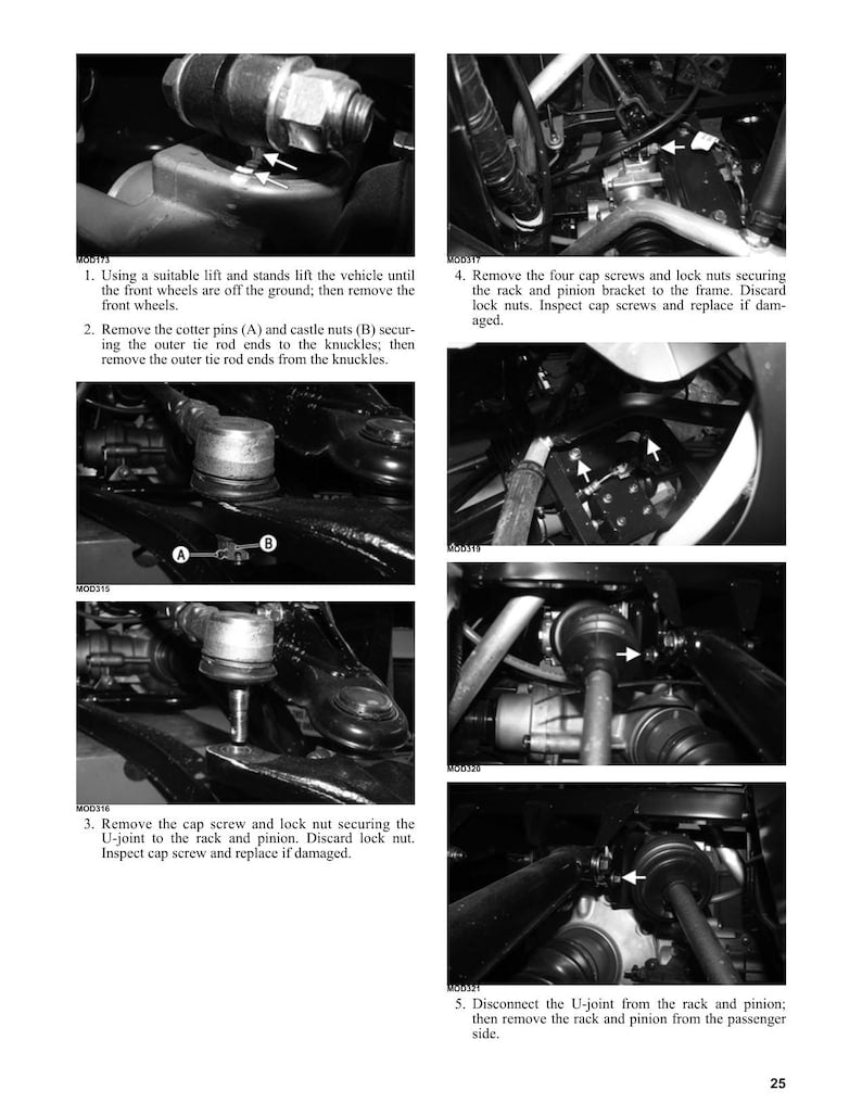 Tracker Off Road 800SX Service Manual service manual preview page 5