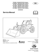 Massey Ferguson TH6534 TH7035 TH7038 Telehandler Service Manual 2016-2020 service manual preview page 2