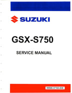 Suzuki GSX-S750 Service Manual service manual preview page 2