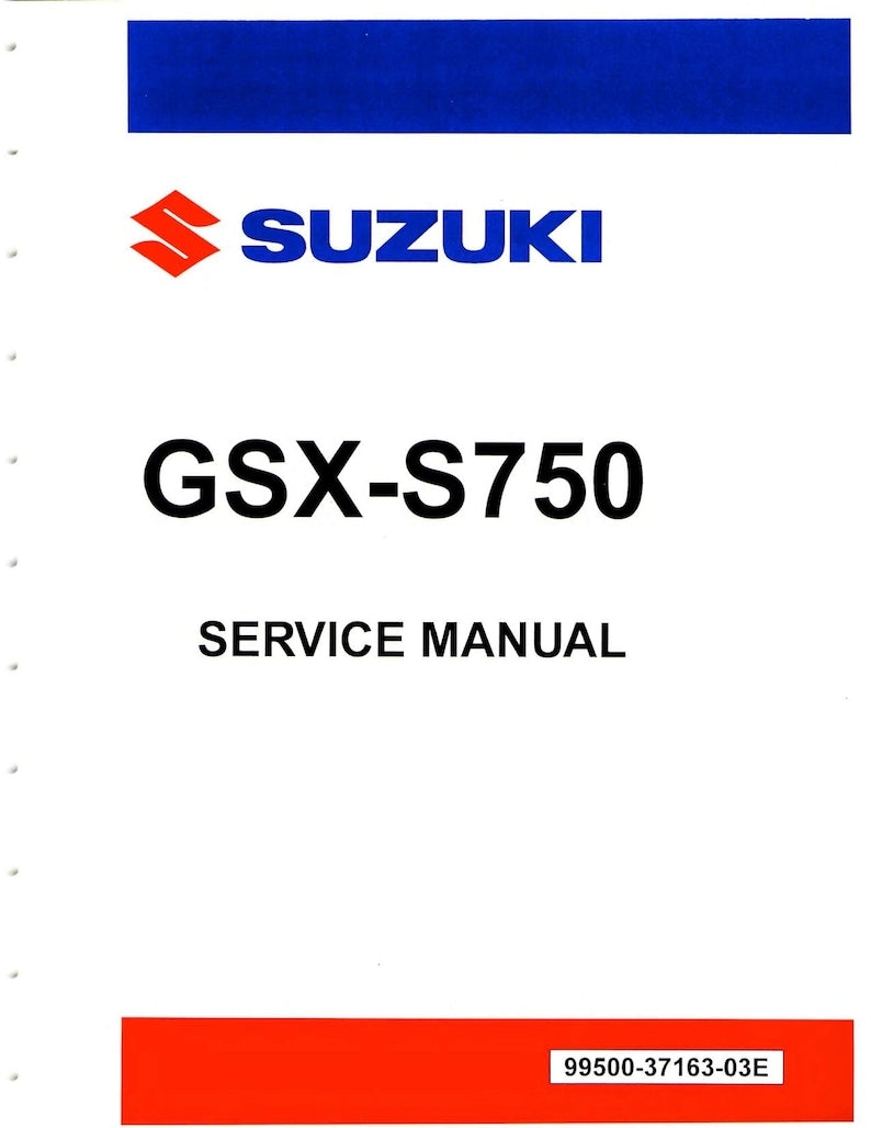 Suzuki GSX-S750 Service Manual service manual preview page 2