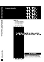 Takeuchi TL120 TL130 TL140 TL150 Crawler Loader Operator Manual service manual preview page 2