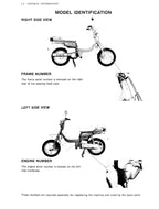 Suzuki FZ50 Service Manual 1979-1983 50cc Motorcycle service manual preview page 7