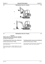 JCB 802.7 803 804 Plus Super Service Manual 1994-2005 Mini Excavator service manual preview page 3