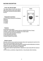 Takeuchi TL120 TL130 TL140 TL150 Crawler Loader Operator Manual service manual preview page 4