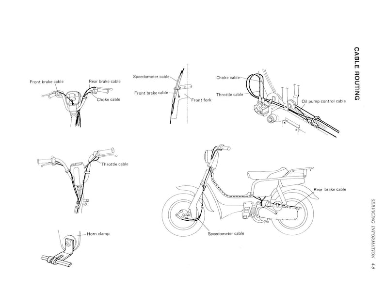 Suzuki FZ50 Service Manual 1979-1983 50cc Motorcycle service manual preview page 6