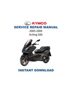KYMCO Xciting 500 Service Manual PDF service repair manual cover