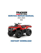 Tracker Off Road 450 ATV Service Manual PDF service repair manual cover