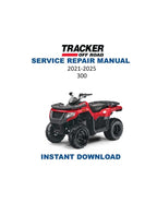 Tracker Off Road 300 ATV Service Manual PDF service repair manual cover