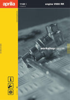 Aprilia V990 RR Engine Service Manual 2005-2009 Motorcycle service manual preview page 2
