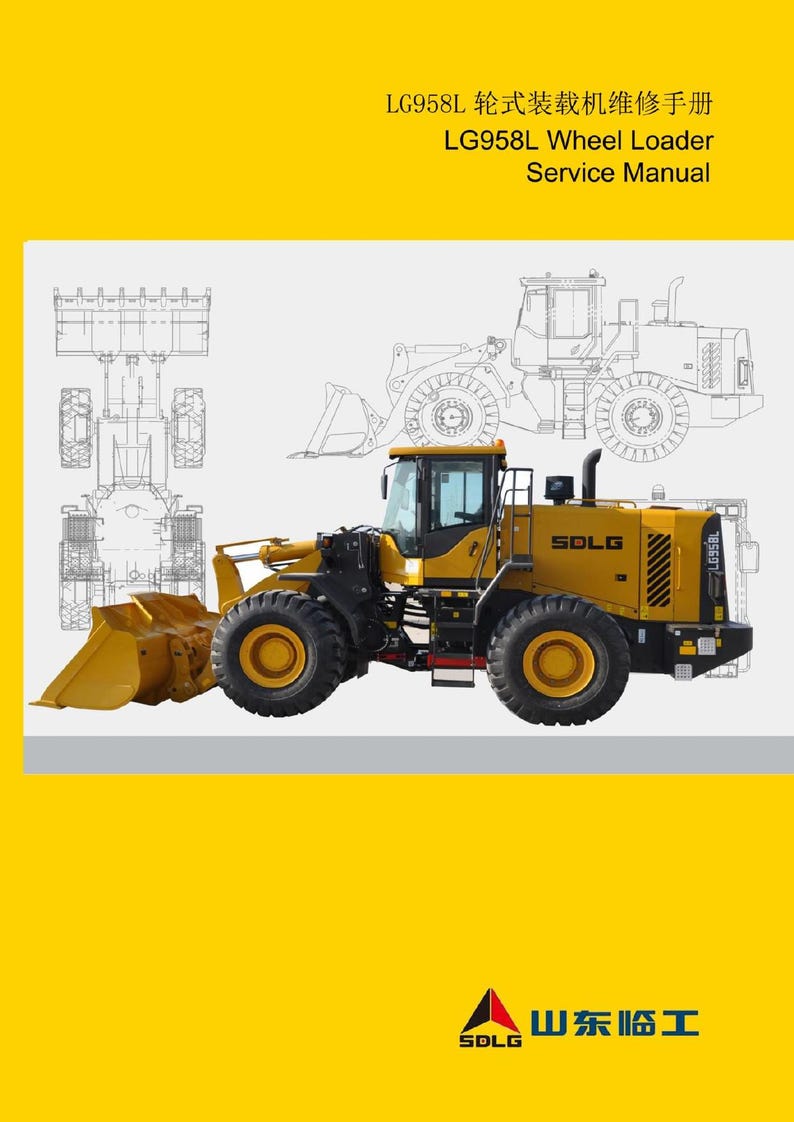 SDLG LG958L Wheel Loader Service Manual 2015-2019 Loader service manual preview page 3