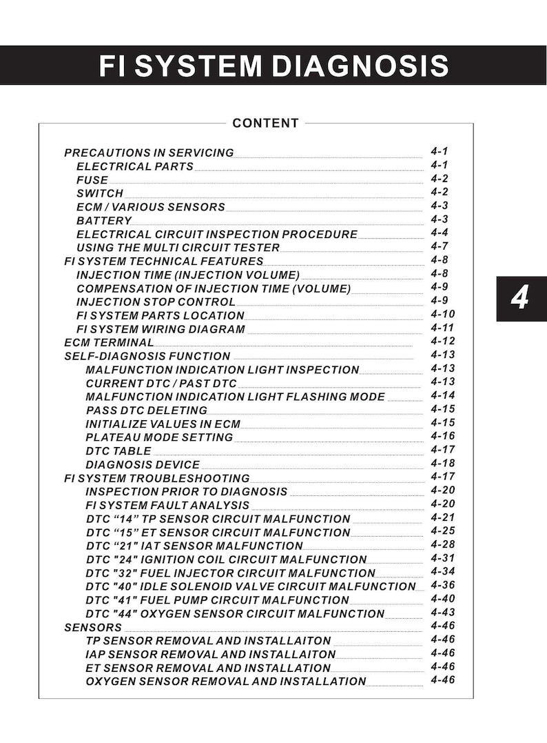 Haojue NEX115 Service Manual service manual preview page 9