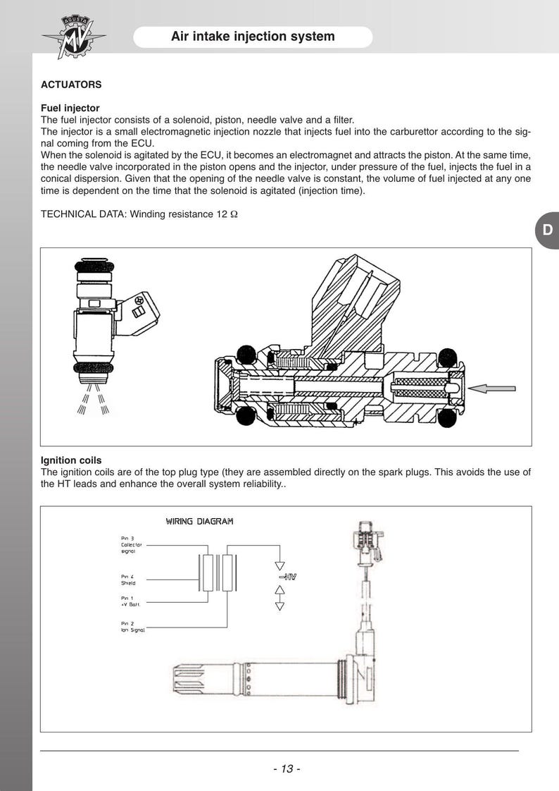 MV Agusta F3 675 800 ORO AGO Service Manual 2014-2018 Motorcycle service manual preview page 6