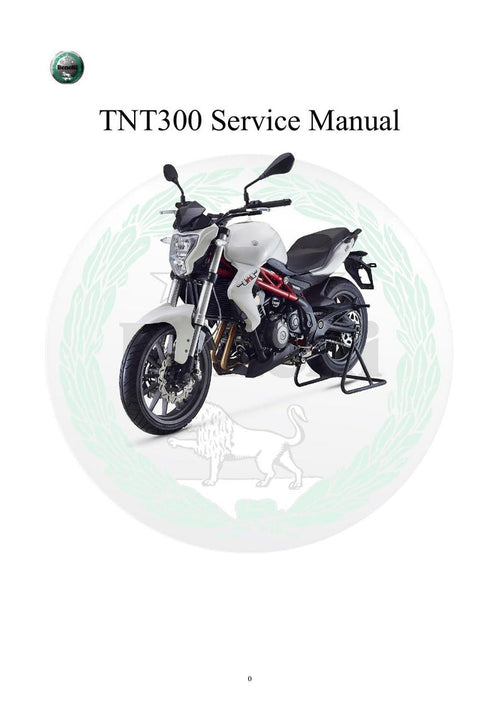 Benelli TNT300 Service Manual service manual preview page 2