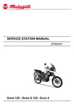 Malaguti Dune 125 Dune X 125 Service Manual service manual preview page 2