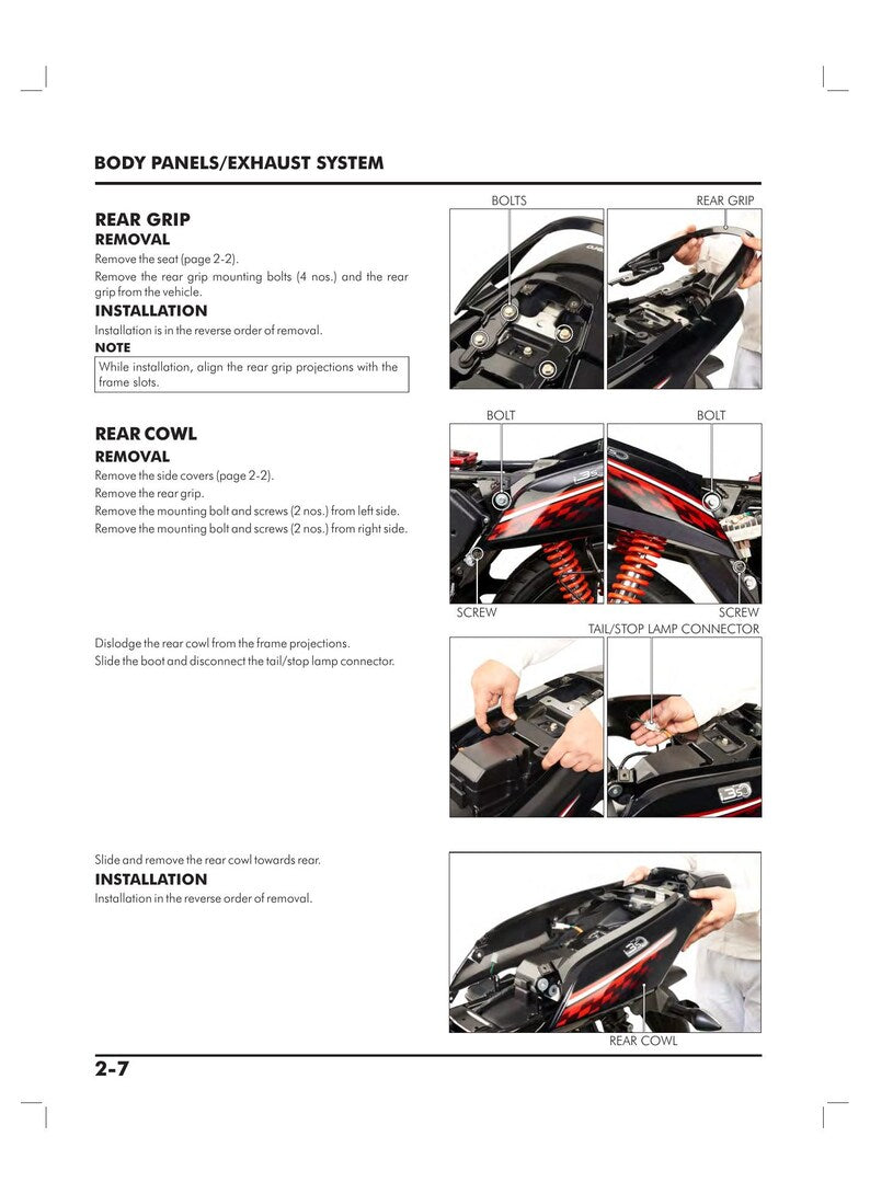 Hero MotoCorp Ignitor 125 Service Manual service manual preview page 2