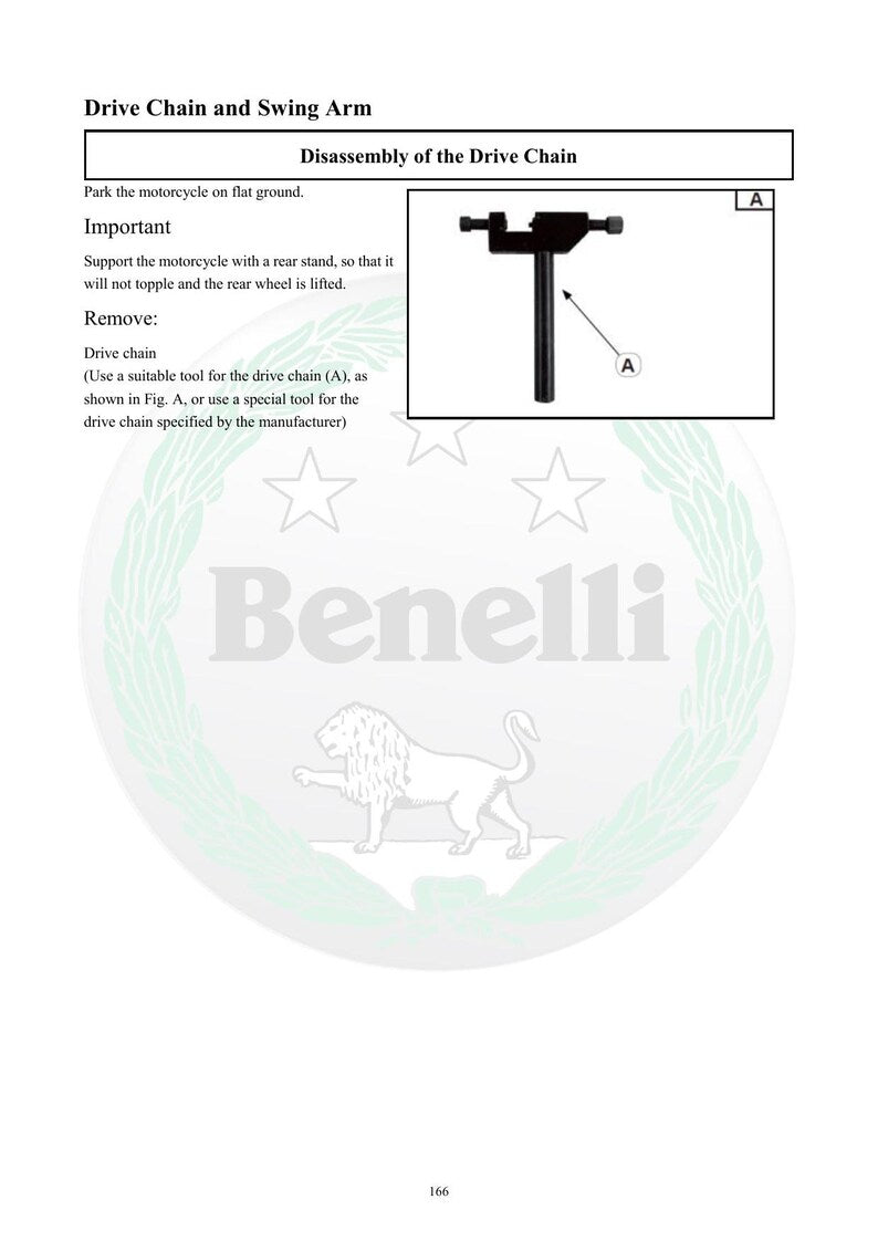 Benelli TNT300 Service Manual service manual preview page 5