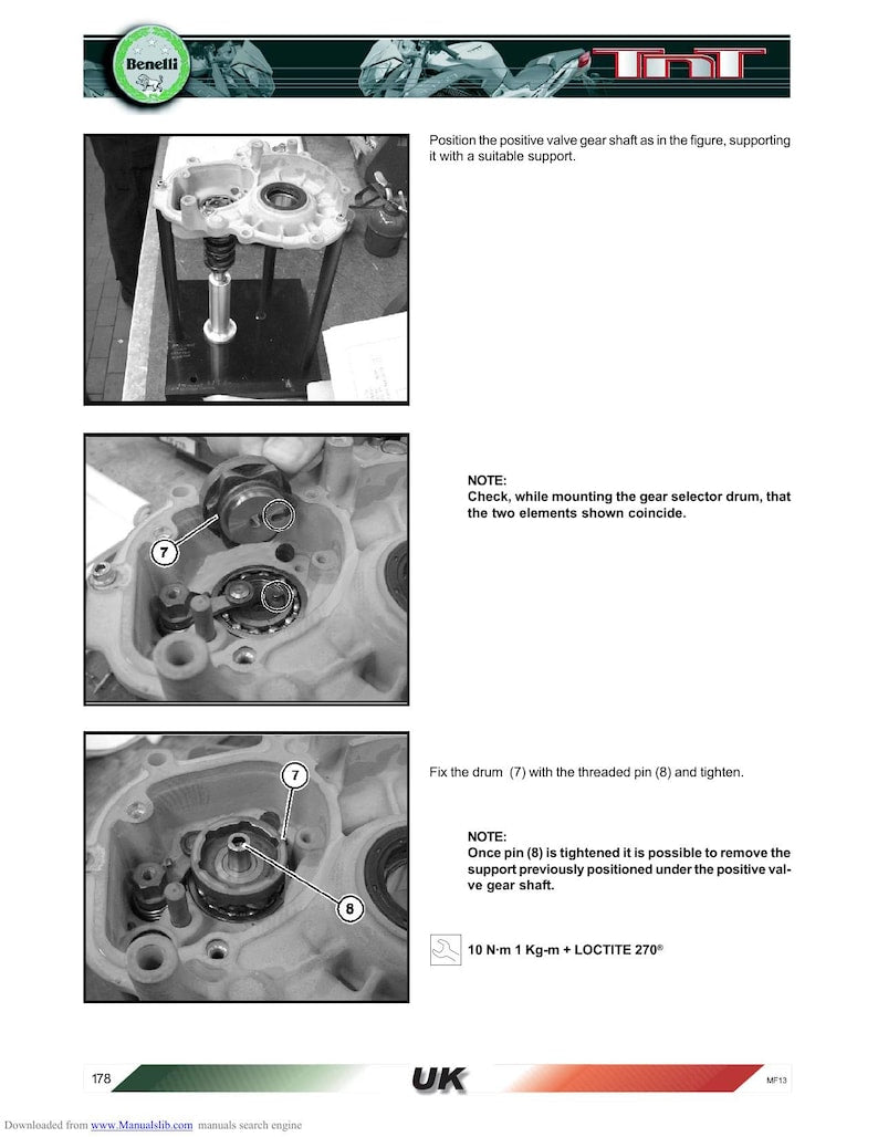 Benelli TNT 1130 Service Manual 2004-2008 Motorcycle Repair service manual preview page 4