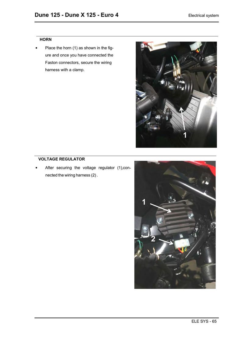 Malaguti Dune 125 Dune X 125 Service Manual service manual preview page 3