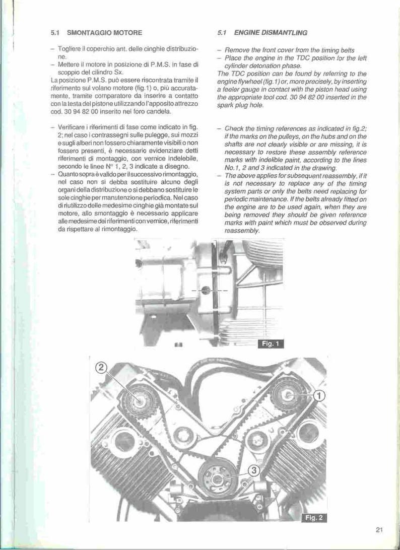 Moto Guzzi Daytona 1000 Service Manual service manual preview page 4