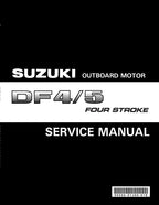 Suzuki DF4 DF5 Outboard Motor Service Manual service manual preview page 2