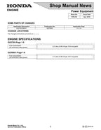 Honda GX270H GX390H1 Engine Service Manual 2012-2016 service manual preview page 10