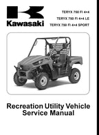 Kawasaki Teryx 750 Service Manual service manual preview page 2