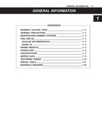 Suzuki DF4 DF5 Outboard Motor Service Manual service manual preview page 9