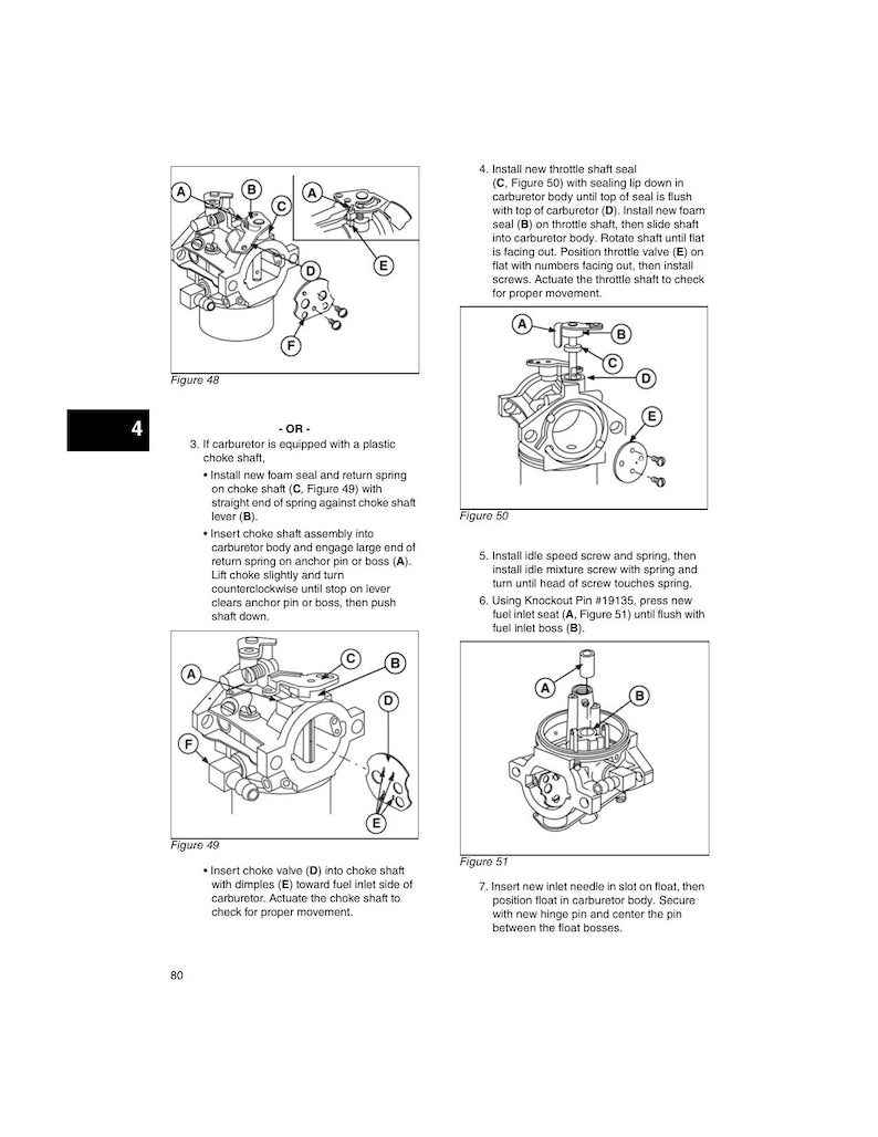 Briggs Stratton Single Cylinder OHV Service Manual 2009-2013 Small Engine service manual preview page 4