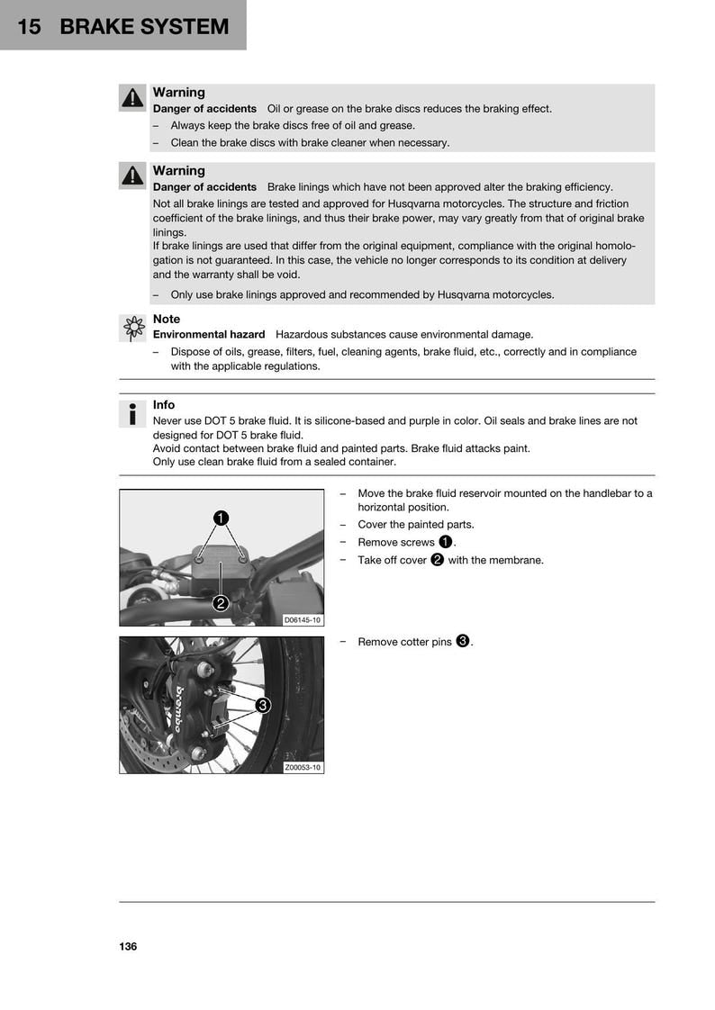 Husqvarna Svartpilen 701 Service Manual service manual preview page 4