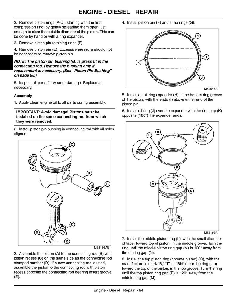 John Deere 2653A Professional Utility Mower Service Manual 2005-2009 service manual preview page 3