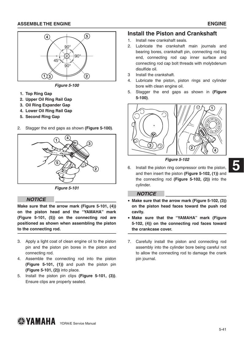 Yamaha YDRA YDRE Golf Car Service Manual 2016-2020 Golf Cart service manual preview page 3