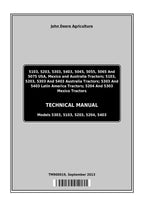 John Deere 5000 Series Tractor Service Manual 2013-2017 5103 5203 5303 5403 service manual preview page 2