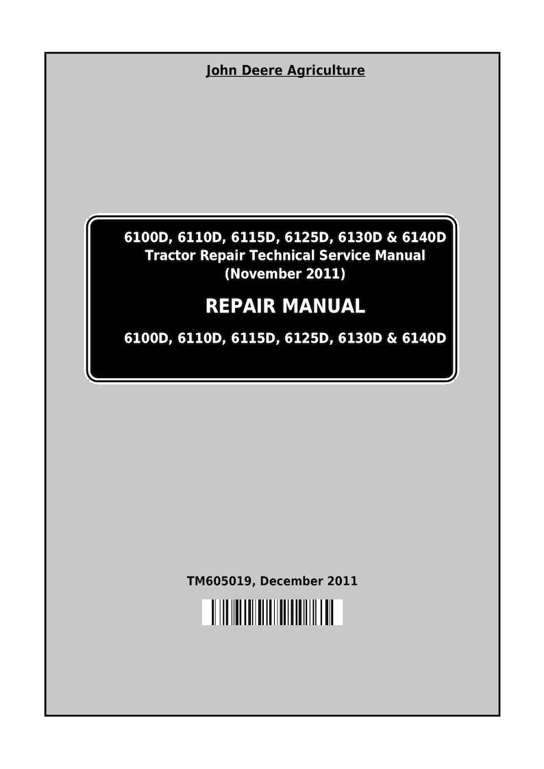 John Deere 6100D 6110D 6115D 6125D 6130D 6140D Service Manual service manual preview page 2