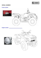 Gamax AX600 600LX Service Manual 2015-2019 ATV Repair service manual preview page 8