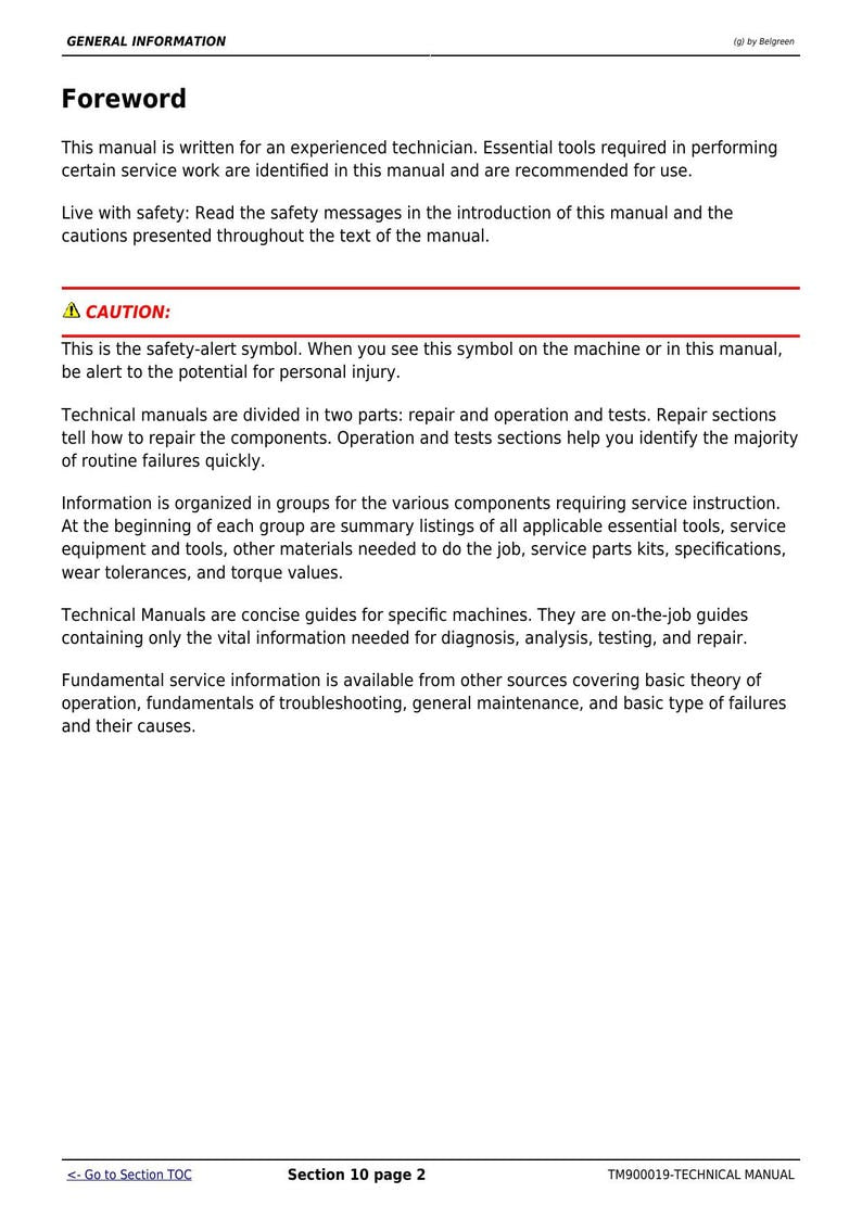 John Deere 5000 Series Tractor Service Manual 2013-2017 5103 5203 5303 5403 service manual preview page 5