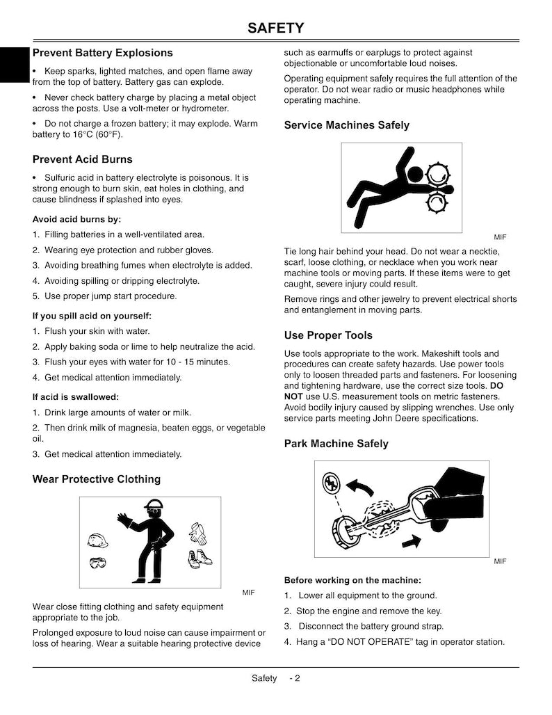 John Deere Trail Buck 500 650 Service Manual service manual preview page 8